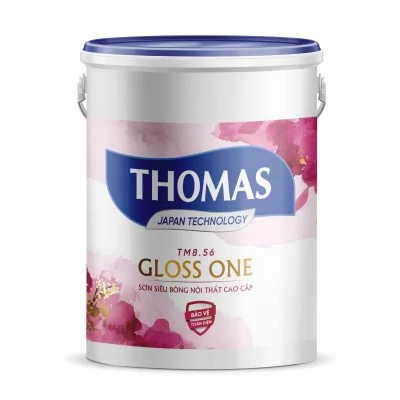THOMAS GLOSS ONE: Sơn siêu bóng nội thất cao cấp - TM8.56 - 5Kg