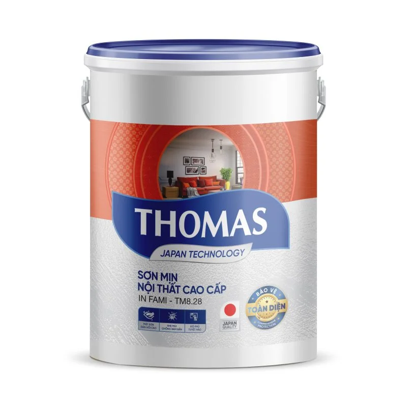 THOMAS IN FAMI: Sơn mịn nội thất cao cấp - TM8.28 - 6Kg